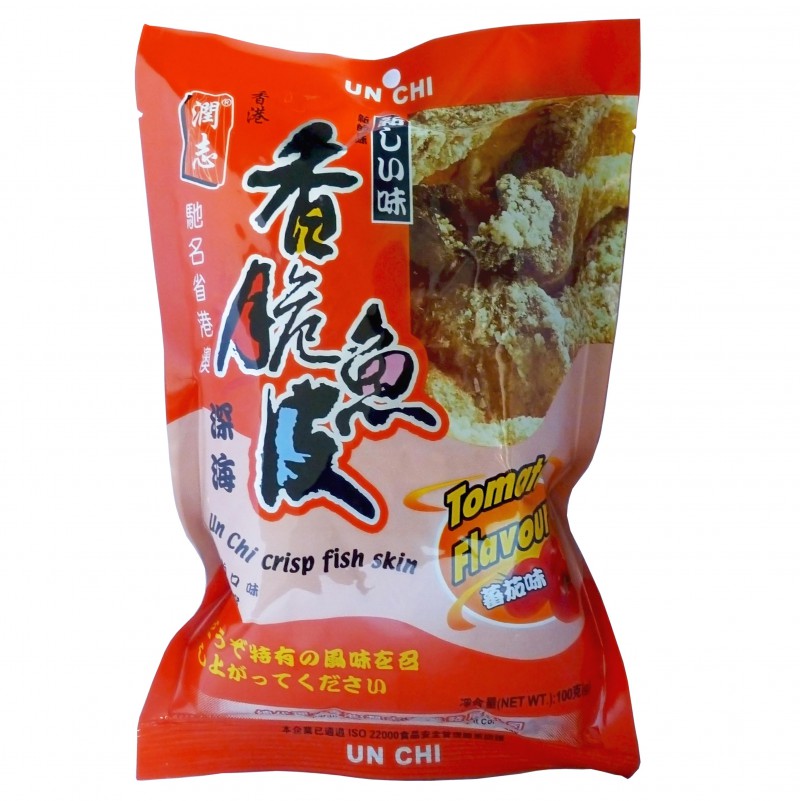 潤(rùn)志深海香脆魚皮 番茄味100g