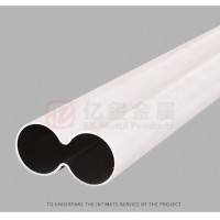 億璽18*45MM異形圓管擠壓成型雙圓管 免費(fèi)設(shè)計(jì) 速度快捷