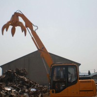廠家直銷挖掘機(jī)抓鋼機(jī) 旋轉(zhuǎn)式抓木機(jī) 起重機(jī)液壓抓斗