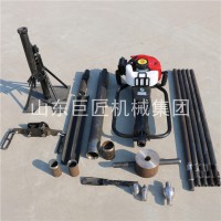 QTZ-1型微型便攜式5米取土鉆機(jī)不用水干狀取土完整
