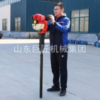 QTZ-2型干取土鉆機(jī)沖擊式取樣完整不用水微型輕便