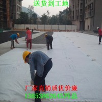 綿陽(yáng)20高25高車庫(kù)綠色排水板（帶白色土工布）送貨