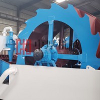 洗砂回收二合一設備 輪斗洗砂機細砂回收機 青州沙廠洗砂機