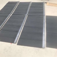 山東供應(yīng)各種規(guī)格型號導(dǎo)料槽防塵簾 直徑6mm
