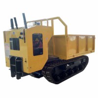手扶式小型山地履帶運(yùn)輸車 全地形爬坡果園運(yùn)輸自卸車