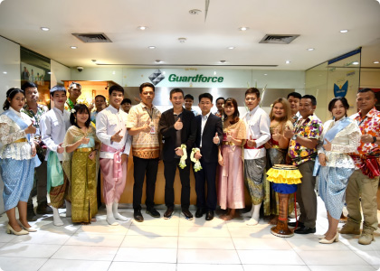 泰國衛安Guardforce指導工作